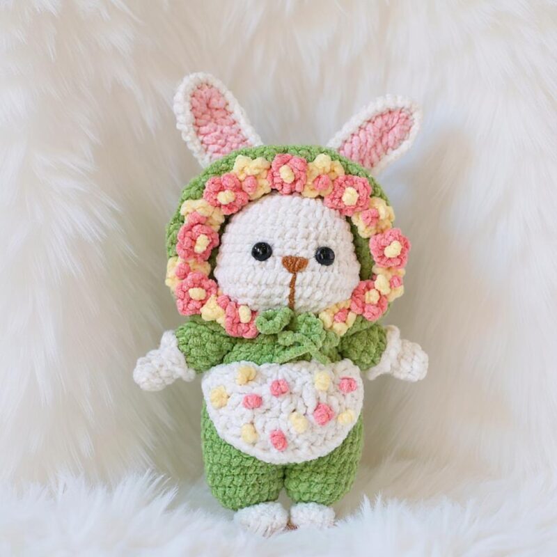 Easter Bunny Amigurumi Crochet Pattern Bundle - Adorable DIY Stuffed Animal Toys - Instant Download PDF - Image 5