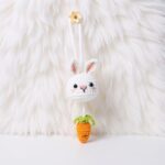 Bunny Bookmark Amigurumi Crochet Pattern - Adorable DIY Animal Bookmark - Instant Download PDF