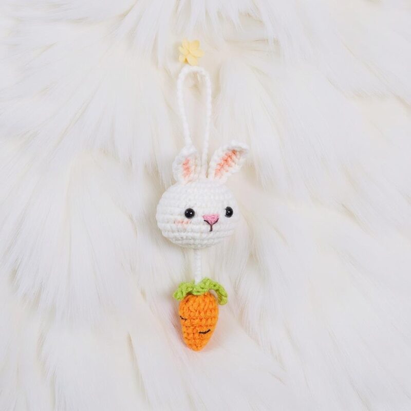 Bunny Bookmark Amigurumi Crochet Pattern - Adorable DIY Animal Bookmark - Instant Download PDF - Image 3