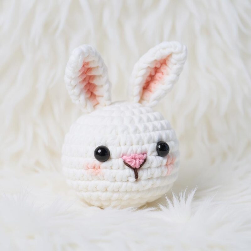Bunny Bookmark Amigurumi Crochet Pattern - Adorable DIY Animal Bookmark - Instant Download PDF - Image 5