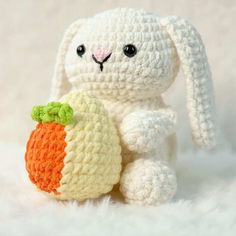 Easter Bunny Playset Amigurumi Crochet Pattern - Adorable DIY Easter Toys - Instant Download PDF - Image 4