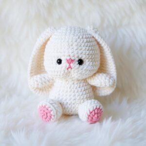 Bunny Amigurumi Crochet Pattern - Adorable DIY Stuffed Animal Toy - Instant Download PDF