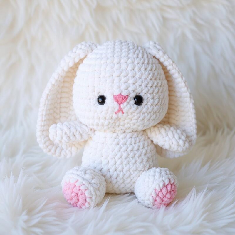 Bunny Amigurumi Crochet Pattern - Adorable DIY Stuffed Animal Toy - Instant Download PDF - Image 2