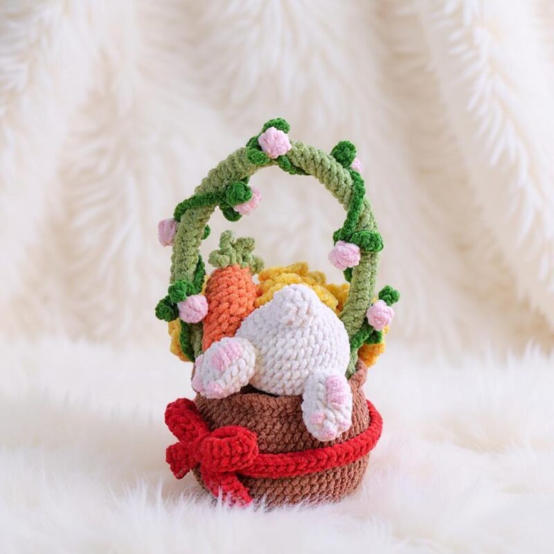 Garden Bunny Amigurumi Crochet Pattern - Adorable DIY Stuffed Animal Toy - Instant Download PDF - Image 2