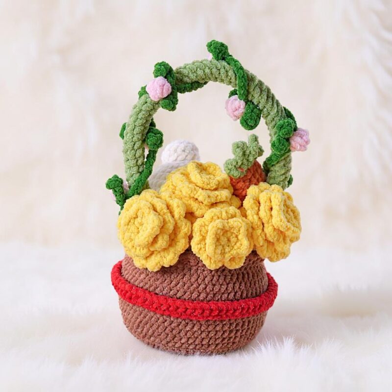 Garden Bunny Amigurumi Crochet Pattern - Adorable DIY Stuffed Animal Toy - Instant Download PDF - Image 3