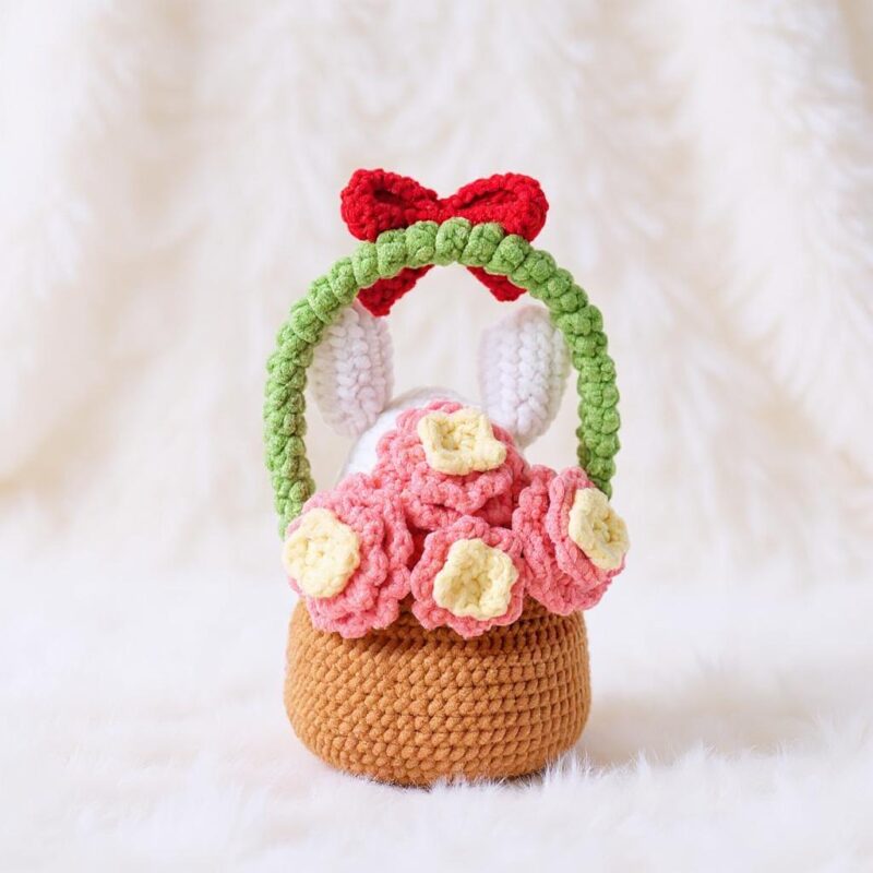 Garden Bunny Amigurumi Crochet Pattern - Adorable DIY Stuffed Animal Toy - Instant Download PDF - Image 4