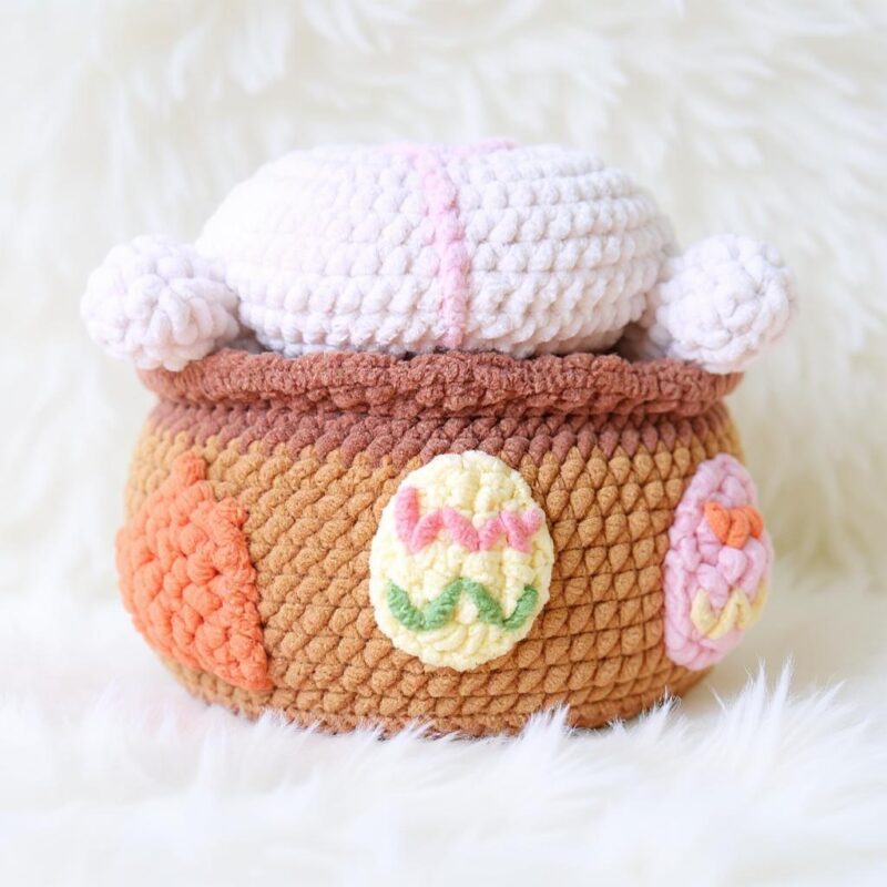 Garden Bunny Amigurumi Crochet Pattern - Adorable DIY Stuffed Animal Toy - Instant Download PDF - Image 5