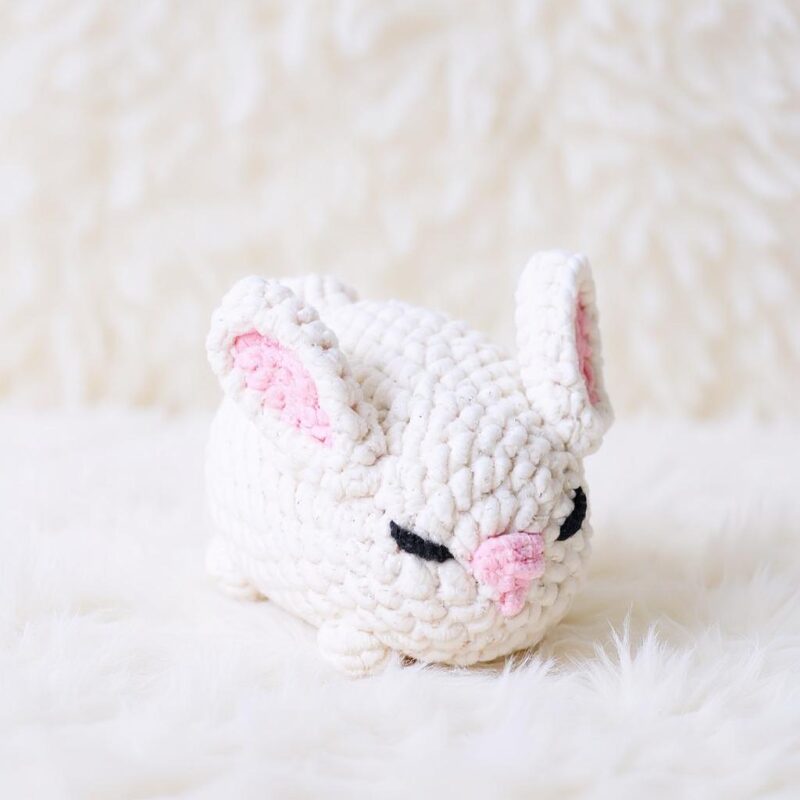 Bunny Mochi Amigurumi Crochet Pattern - Adorable DIY Stuffed Animal Toy - Instant Download PDF