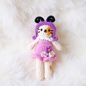 Butterfly Cat Amigurumi Crochet Pattern - Cuddly DIY Stuffed Animal Toy - Instant Download PDF