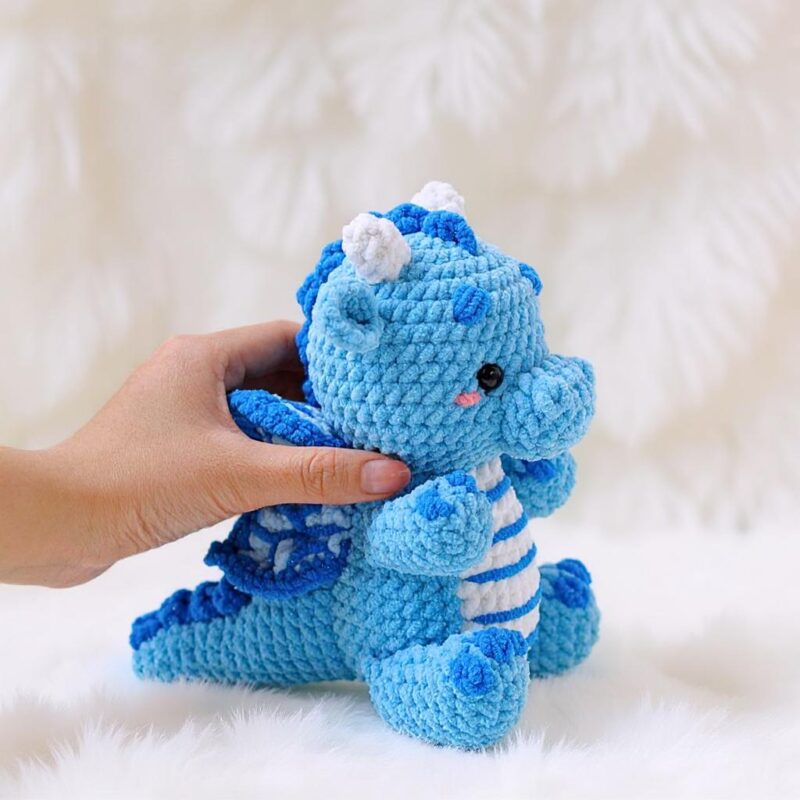 Butterfly Dragon Amigurumi Crochet Pattern - Enchanting DIY Stuffed Animal Toy - Instant Download PDF - Image 4