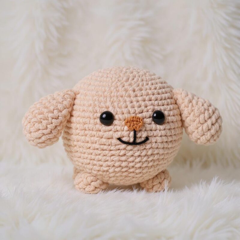 Caboodle Puppy Amigurumi Crochet Pattern - Adorable DIY Stuffed Animal Toy - Instant Download PDF - Image 2