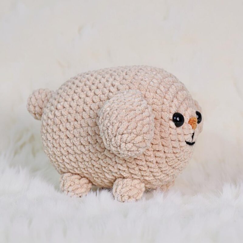 Caboodle Puppy Amigurumi Crochet Pattern - Adorable DIY Stuffed Animal Toy - Instant Download PDF - Image 4