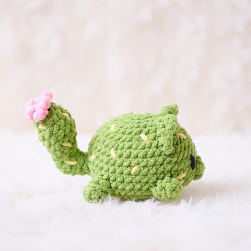 Cactus Cat Amigurumi Crochet Pattern - Adorable DIY Stuffed Animal Toy - Instant Download PDF - Image 4