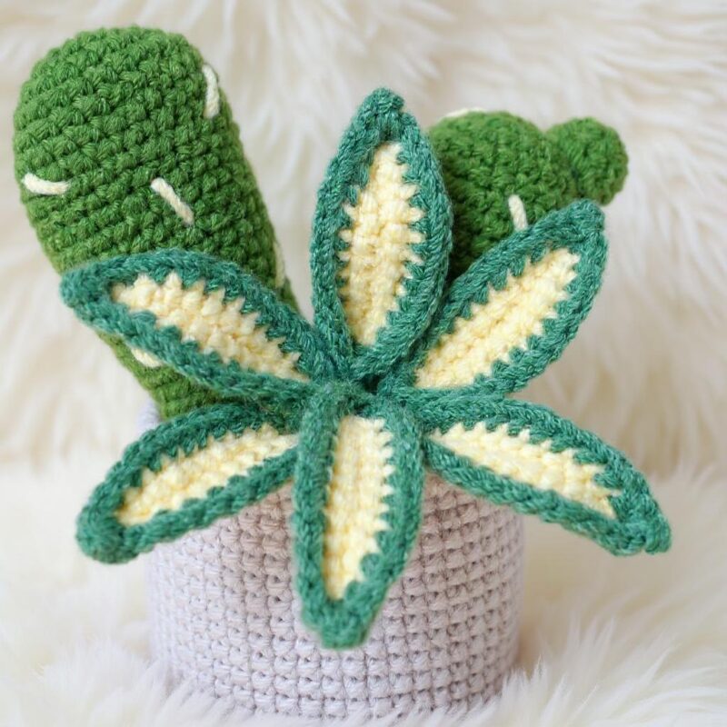 Sweetie Cactus Amigurumi Crochet Pattern - Adorable DIY Potted Plant Toy - Instant Download PDF - Image 4