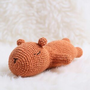 Capybara Amigurumi Crochet Pattern - Adorable DIY Stuffed Animal Toy - Instant Download PDF