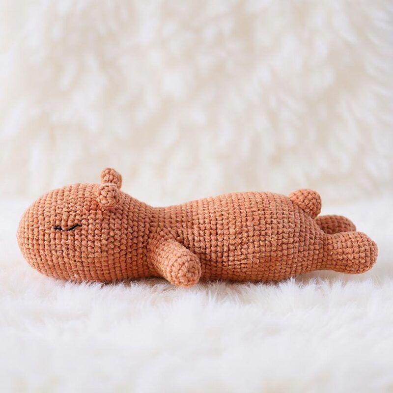 Capybara Amigurumi Crochet Pattern - Adorable DIY Stuffed Animal Toy - Instant Download PDF - Image 2