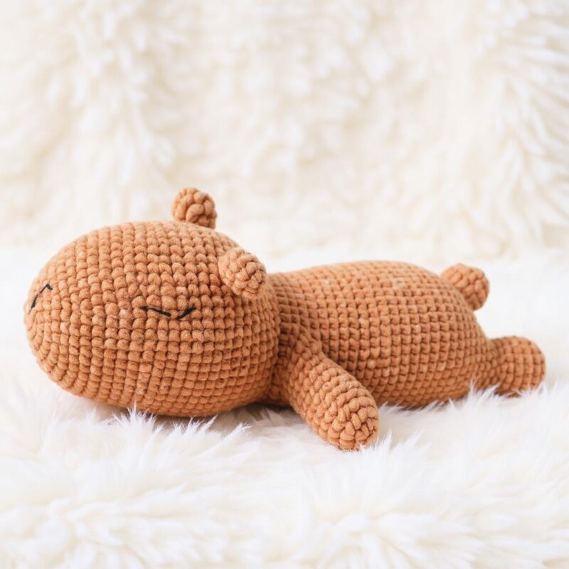 Capybara Amigurumi Crochet Pattern - Adorable DIY Stuffed Animal Toy - Instant Download PDF - Image 4