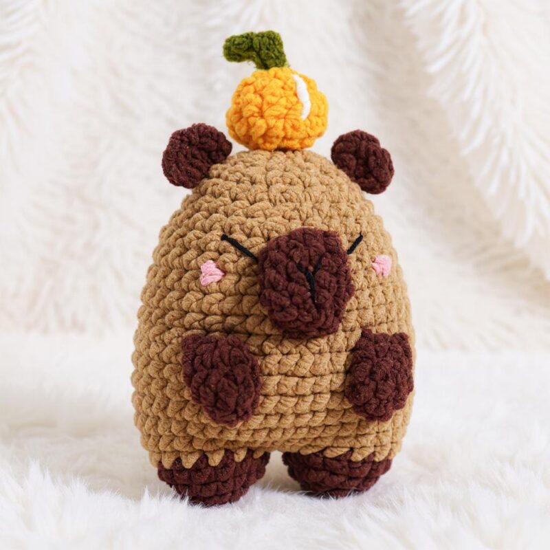 Capybara Amigurumi Crochet Pattern - Adorable DIY Stuffed Animal Toy - Instant Download PDF - Image 2