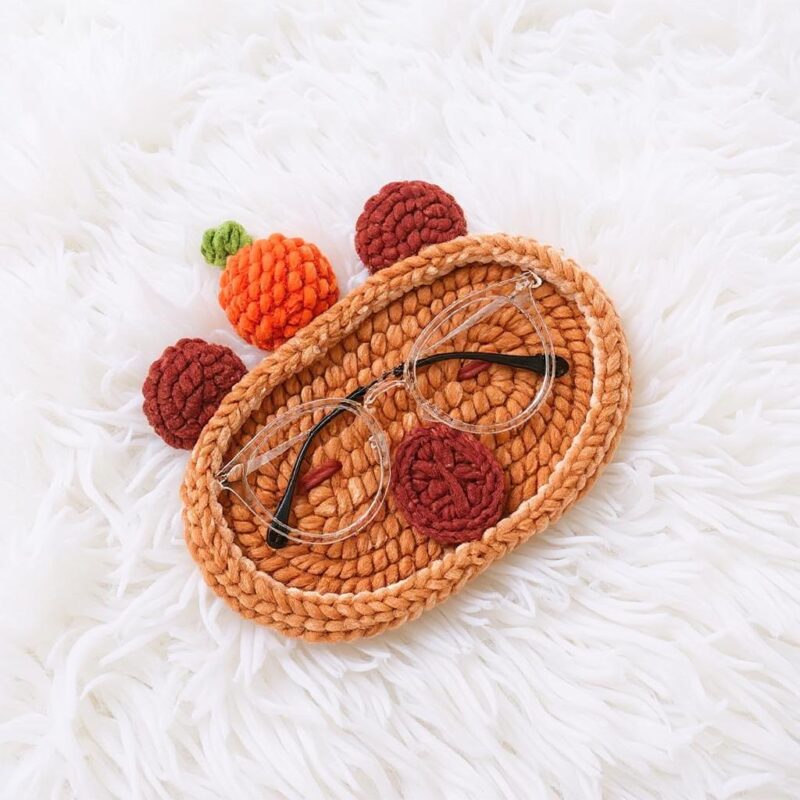 Capybara Eyeglass Holder Amigurumi Crochet Pattern - Adorable DIY Desk Accessory - Instant Download PDF - Image 3