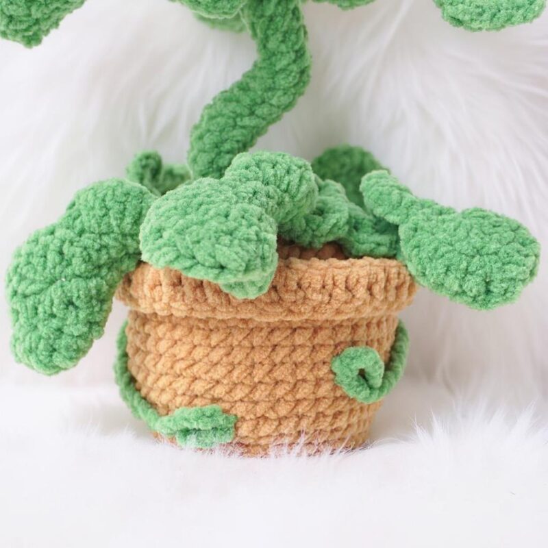 Carnivorous Plant Amigurumi Crochet Pattern - Whimsical DIY Potted Plant - Instant Download PDF - Image 3