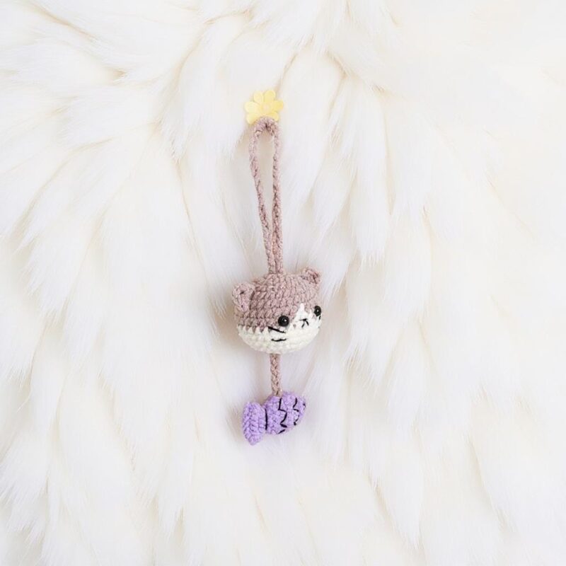 Cat Bookmark Amigurumi Crochet Pattern - Adorable DIY Handmade Bookmark - Instant Download PDF - Image 2