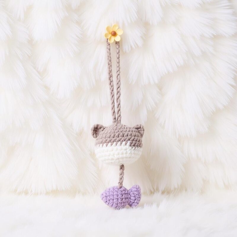 Cat Bookmark Amigurumi Crochet Pattern - Adorable DIY Handmade Bookmark - Instant Download PDF - Image 5