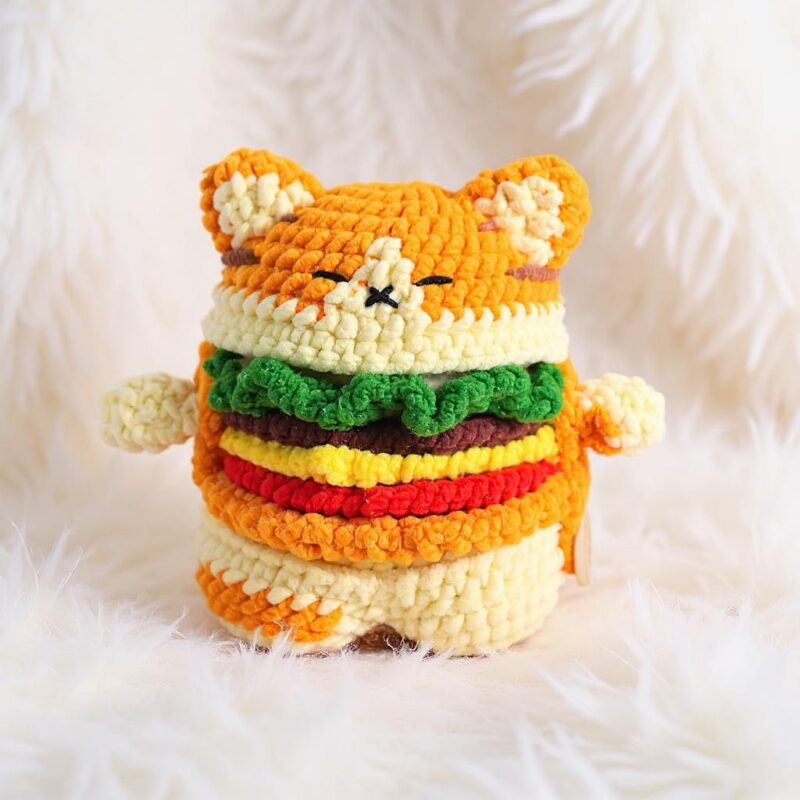 Foodie Cats Amigurumi Crochet Pattern Bundle - Adorable DIY Stuffed Animal Toys - Instant Download PDF - Image 2