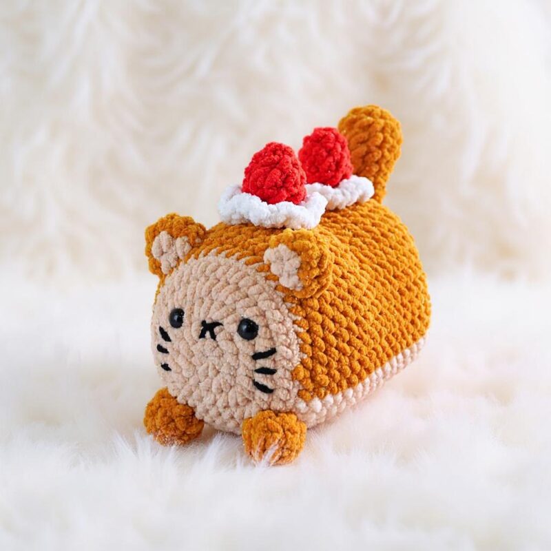 Foodie Cats Amigurumi Crochet Pattern Bundle - Adorable DIY Stuffed Animal Toys - Instant Download PDF - Image 3