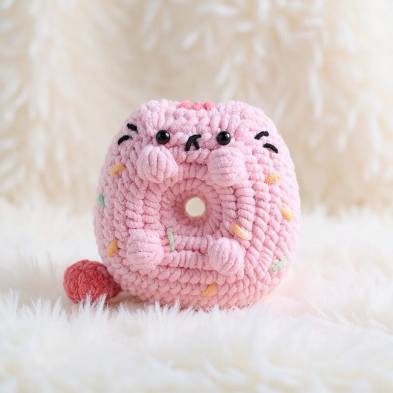 Foodie Cats Amigurumi Crochet Pattern Bundle - Adorable DIY Stuffed Animal Toys - Instant Download PDF - Image 5