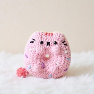 Cat Donut Amigurumi Crochet Pattern - Adorable DIY Stuffed Animal Toy - Instant Download PDF