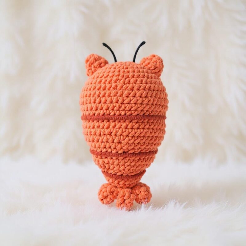 Fried Shrimp Cat Amigurumi Crochet Pattern - Adorable DIY Stuffed Animal Toy - Instant Download PDF - Image 5