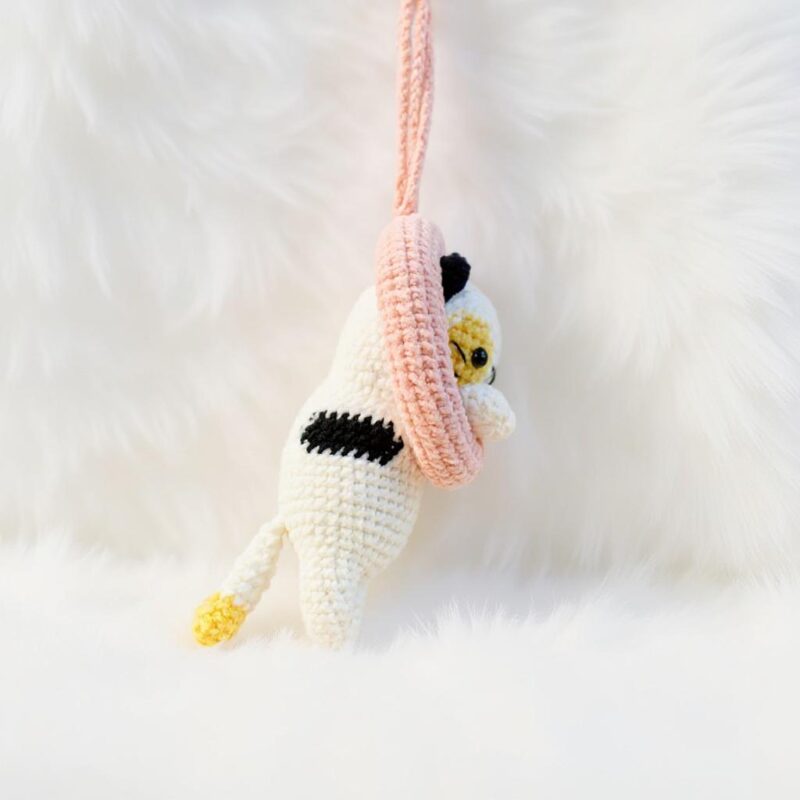 Hanging Cat Amigurumi Crochet Pattern - Adorable DIY Stuffed Animal Toy - Instant Download PDF - Image 3