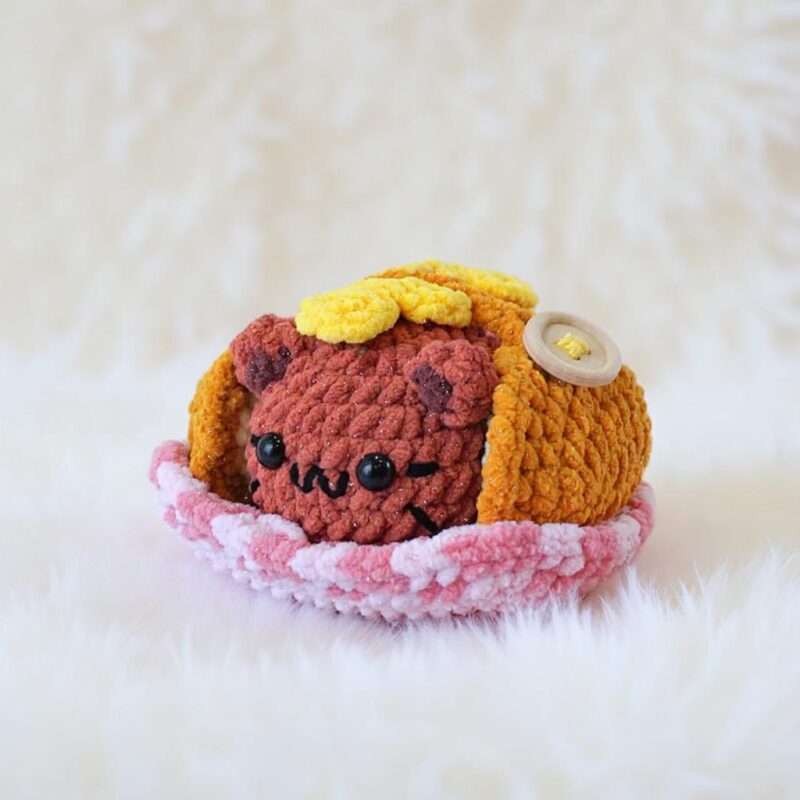 Hotdog Cat Amigurumi Crochet Pattern - Whimsical DIY Stuffed Animal Toy - Instant Download PDF - Image 2