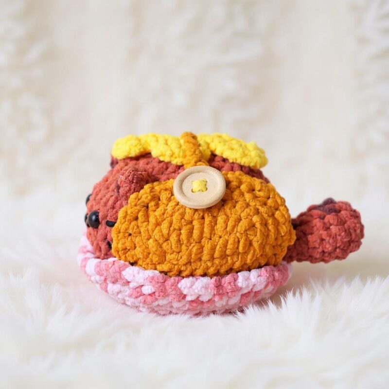 Hotdog Cat Amigurumi Crochet Pattern - Whimsical DIY Stuffed Animal Toy - Instant Download PDF - Image 3