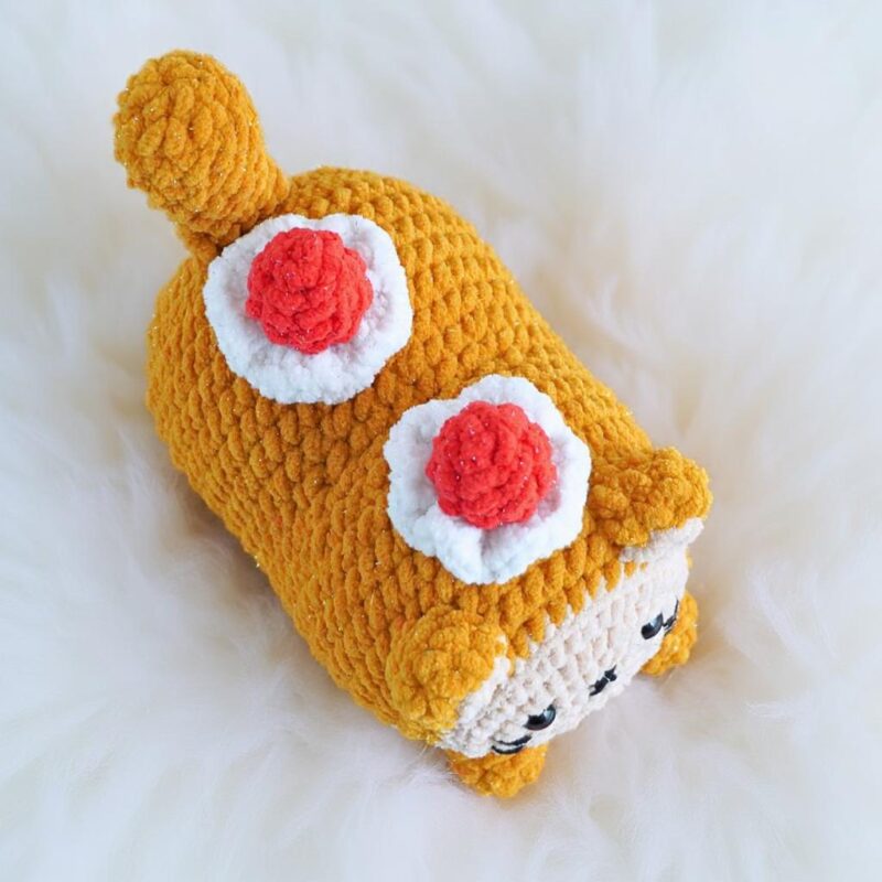 Cat Sandwich Amigurumi Crochet Pattern - Adorable DIY Stuffed Animal Toy - Instant Download PDF - Image 4