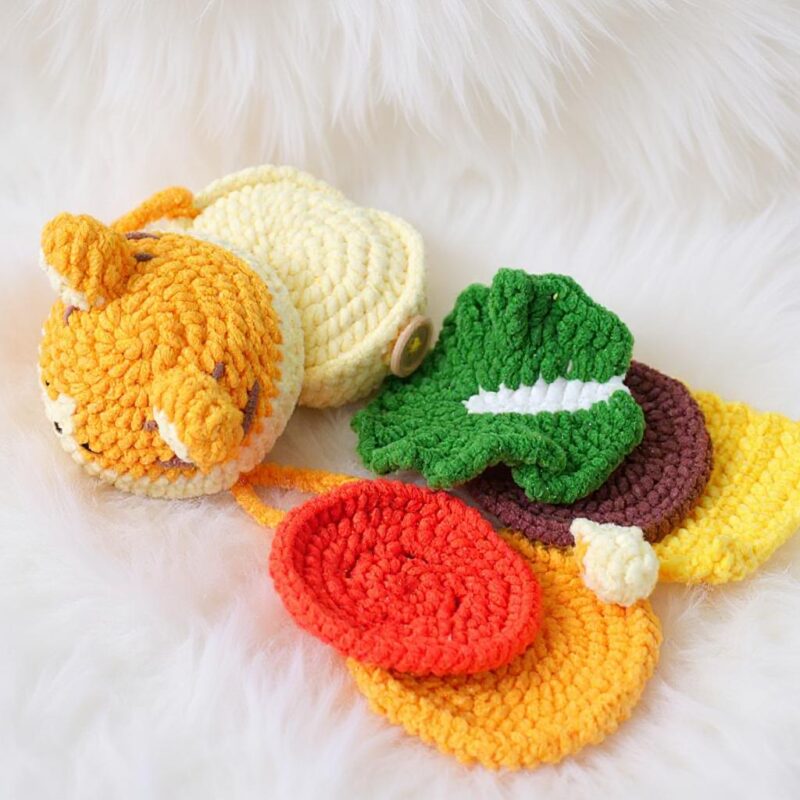 Catburger Amigurumi Crochet Pattern - Adorable DIY Stuffed Animal Toy - Instant Download PDF - Image 6