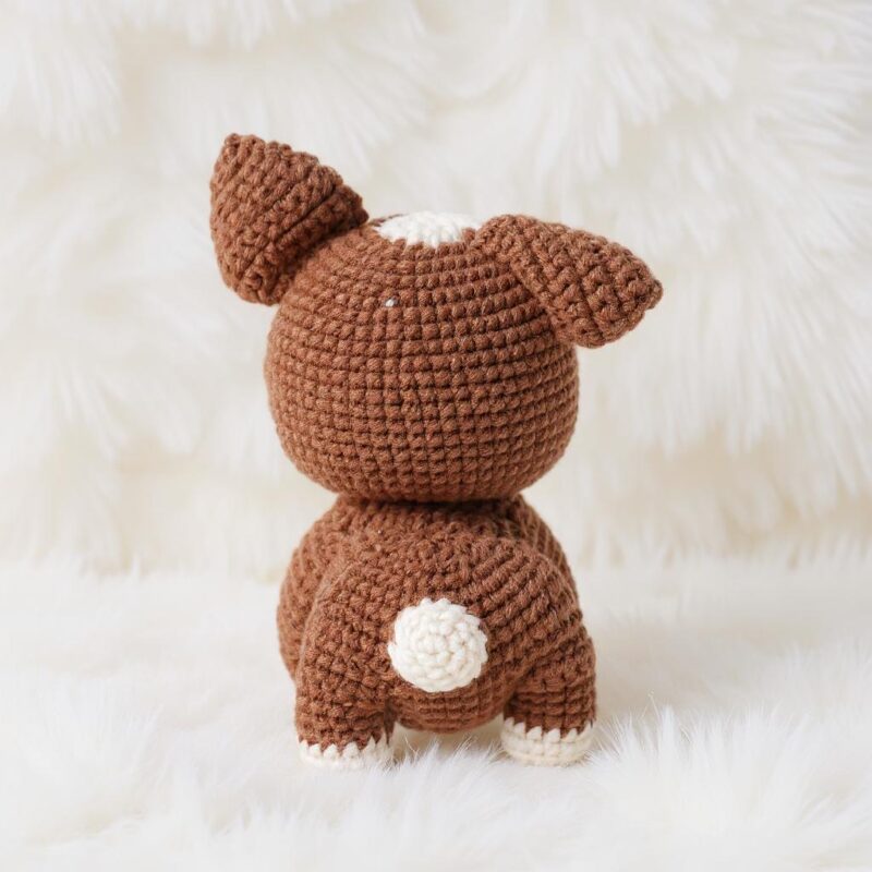 Bulldog Amigurumi Crochet Pattern - Charming DIY Stuffed Animal Toy - Instant Download PDF - Image 5