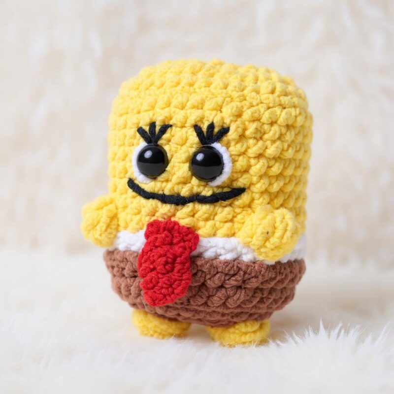 Bob the Monster Amigurumi Crochet Pattern - Cheerful DIY Stuffed Toy - Instant Download PDF - Image 2