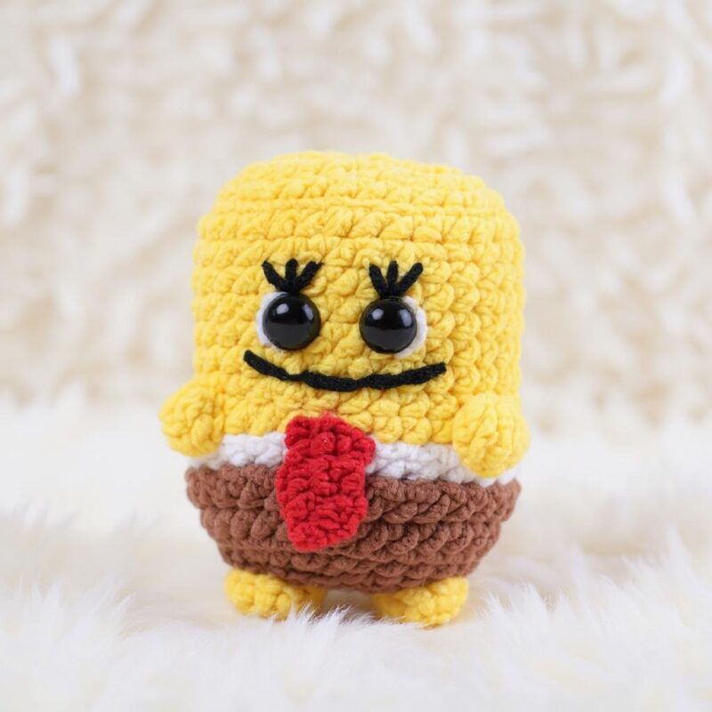 Bob the Monster Amigurumi Crochet Pattern - Cheerful DIY Stuffed Toy - Instant Download PDF - Image 3