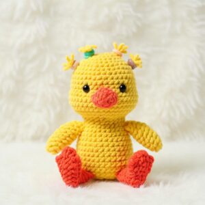 Duck Amigurumi Crochet Pattern - Cheerful DIY Stuffed Animal Toy - Instant Download PDF