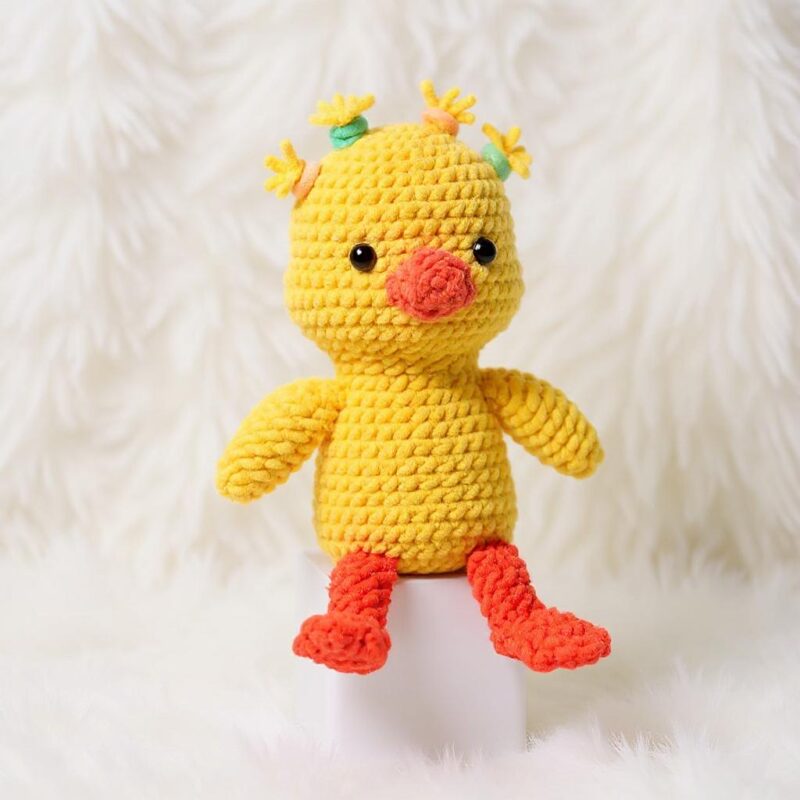 Duck Amigurumi Crochet Pattern - Cheerful DIY Stuffed Animal Toy - Instant Download PDF - Image 2