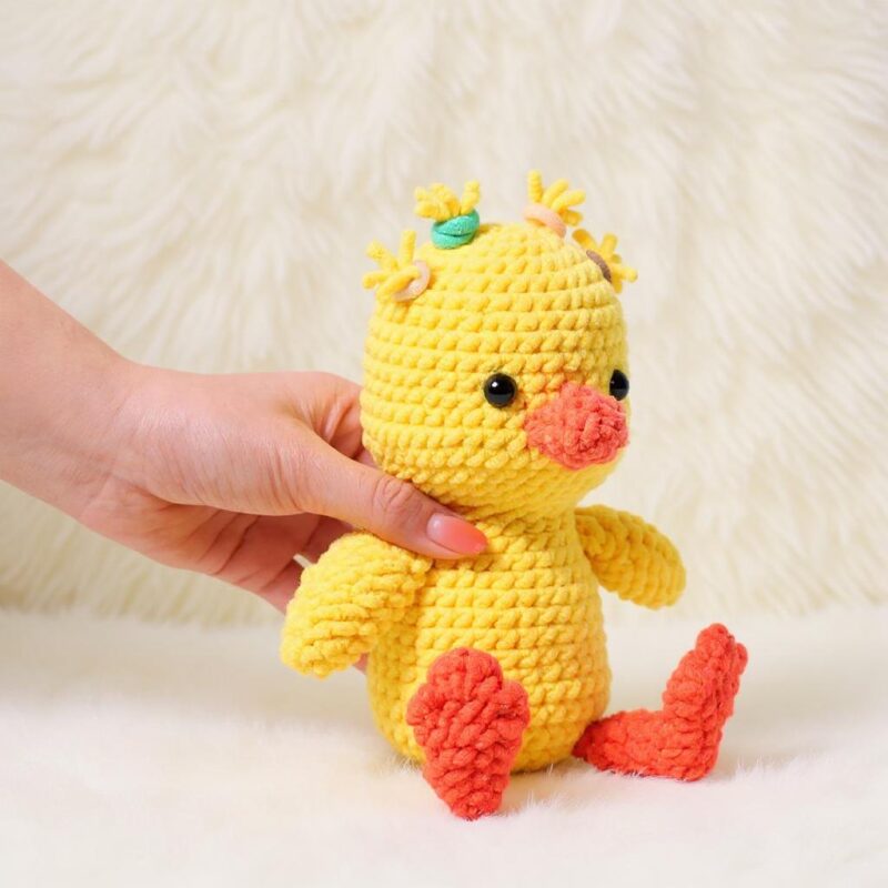 Duck Amigurumi Crochet Pattern - Cheerful DIY Stuffed Animal Toy - Instant Download PDF - Image 3