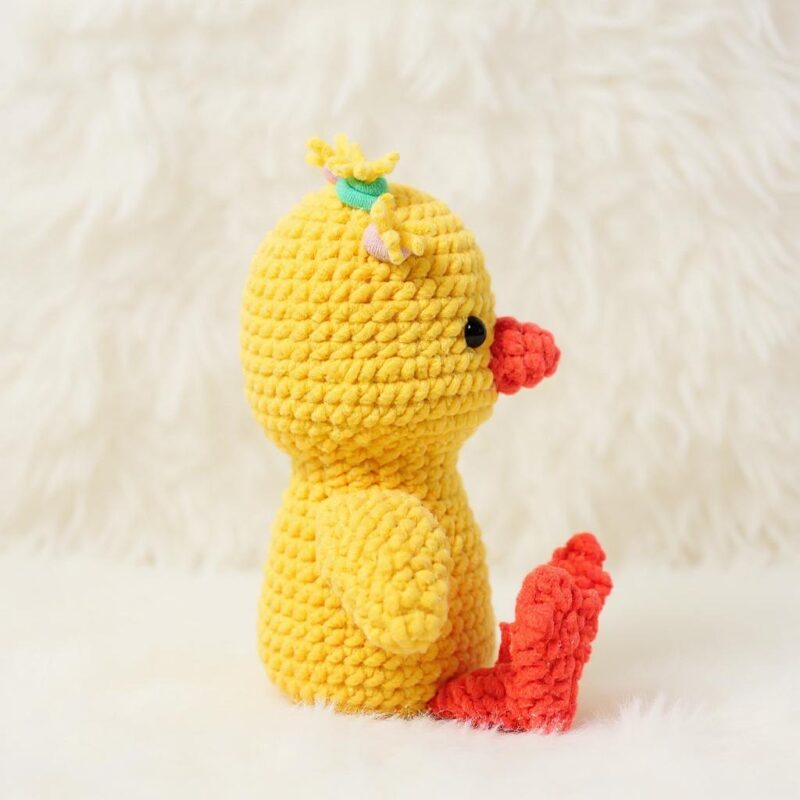 Duck Amigurumi Crochet Pattern - Cheerful DIY Stuffed Animal Toy - Instant Download PDF - Image 4
