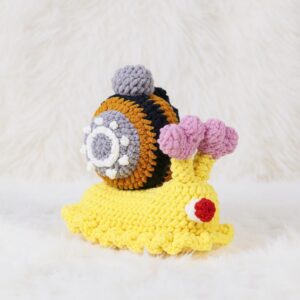 Chef Snail Amigurumi Crochet Pattern - Adorable - DIY Stuffed Animal Toy - Instant Download PDF