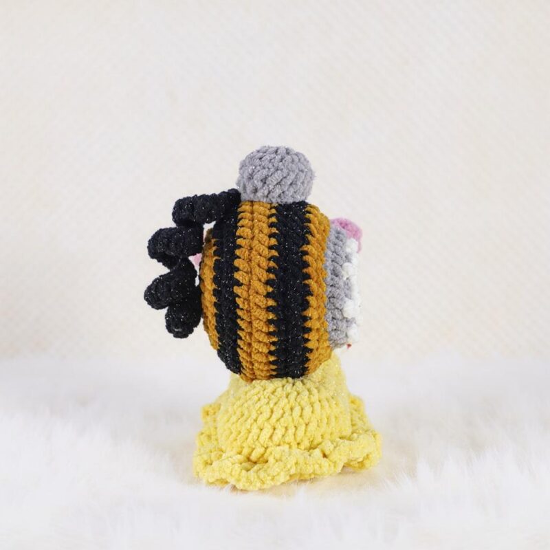 Chef Snail Amigurumi Crochet Pattern - Adorable - DIY Stuffed Animal Toy - Instant Download PDF - Image 5