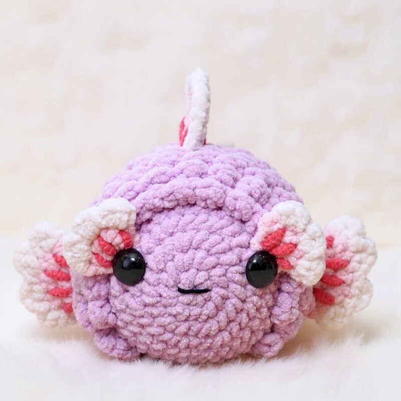 Cherry Blossom Fish Amigurumi Crochet Pattern - Whimsical DIY Stuffed Animal Toy - Instant Download PDF - Image 2
