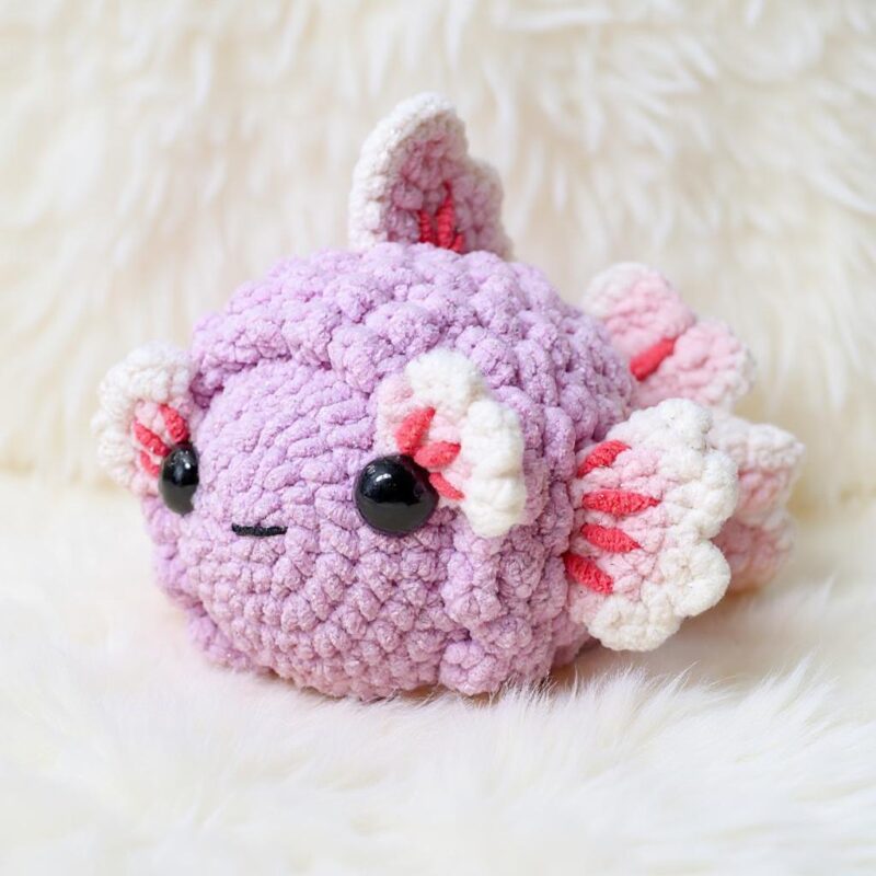 Cherry Blossom Fish Amigurumi Crochet Pattern - Whimsical DIY Stuffed Animal Toy - Instant Download PDF - Image 3