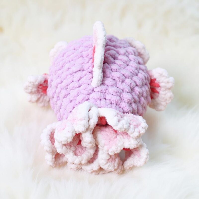 Cherry Blossom Fish Amigurumi Crochet Pattern - Whimsical DIY Stuffed Animal Toy - Instant Download PDF - Image 5