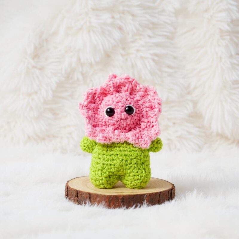 Cherry Blossom Amigurumi Crochet Pattern - Adorable DIY Flower Decor - Instant Download PDF - Image 3
