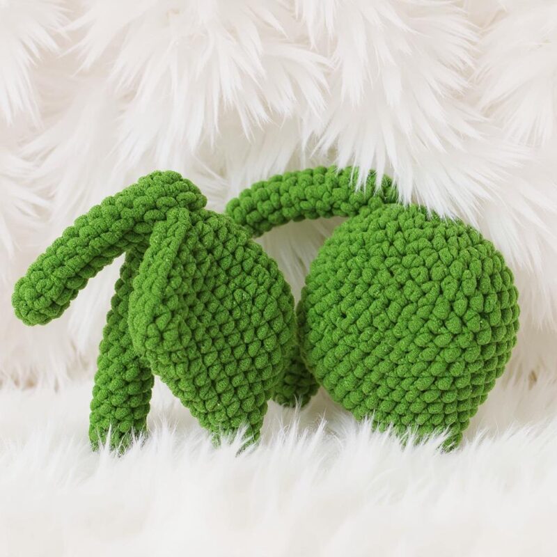 Sweet Cherry Pillow Amigurumi Crochet Pattern - Cute DIY Home Decor - Instant Download PDF - Image 4